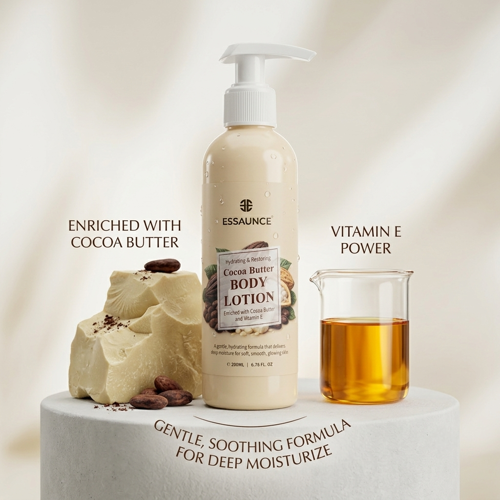 Cocoa Butter Body Lotion | 200 ML - Essaunce Uk
