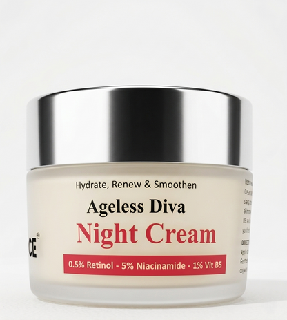 Ageless Diva Night Cream PRO (Retinol & Niacinamide)- 50 ML | Essaunce Uk