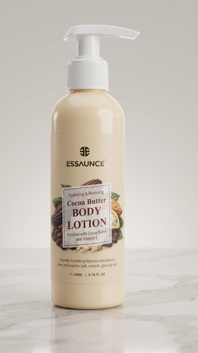 Cocoa Butter Body Lotion | 200 ML  -  Essaunce Uk