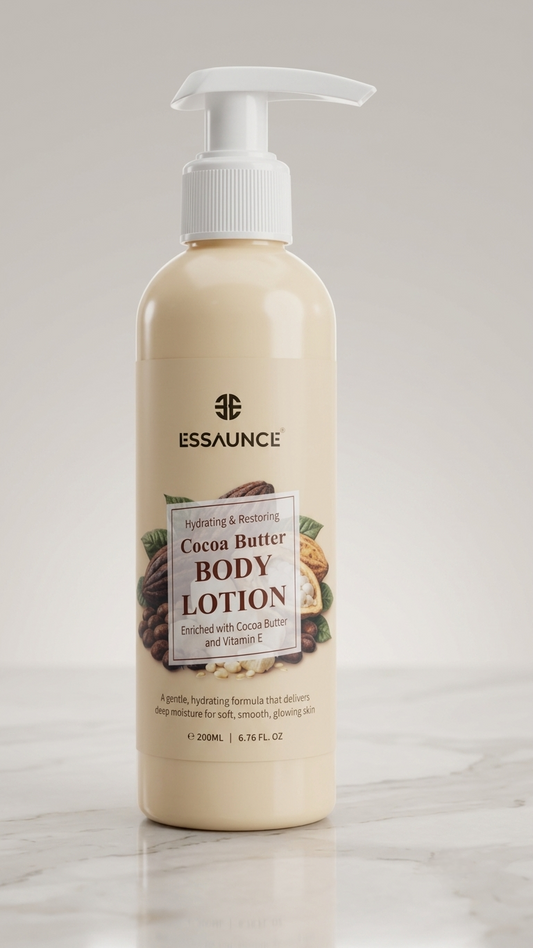 Cocoa Butter Body Lotion | 200 ML  -  Essaunce Uk