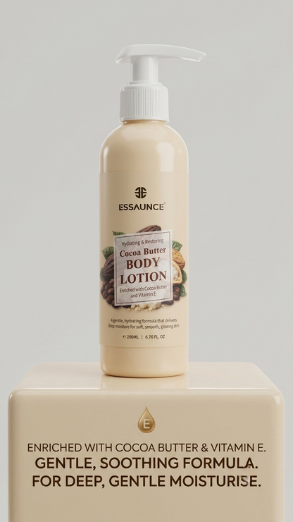 Cocoa Butter Body Lotion | 200 ML  -  Essaunce Uk