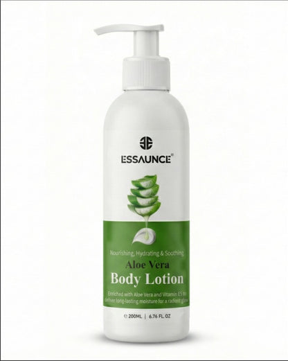 Aloe Vera Body Lotion New Formula 200 ml - Essaunce UK